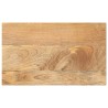 Dessus de table 40x30x3,8 cm rectangulaire bois massif manguier 560437560437