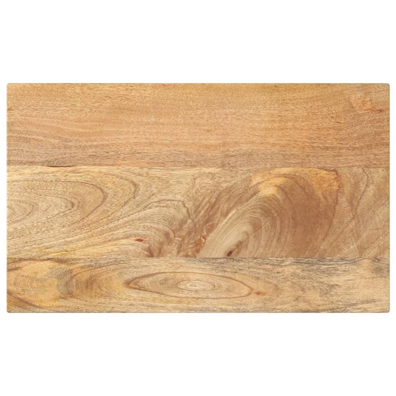 Dessus de table 50x40x3,8 cm rectangulaire bois massif manguier 560439560439