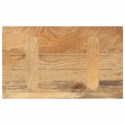 Dessus de table 50x40x3,8 cm rectangulaire bois massif manguier 560439560439