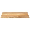 Dessus de table 80x60x2,5 cm rectangulaire bois massif manguier 560440560440