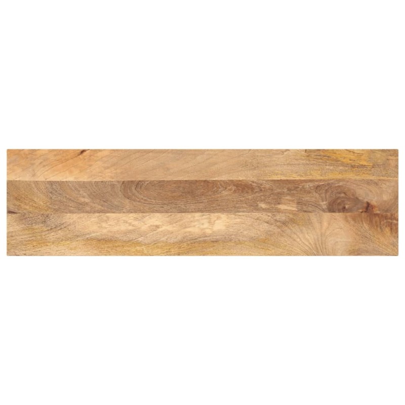Dessus de table 120x20x2,5cm rectangulaire bois massif manguier 560446560446