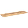 Dessus de table 120x20x2,5cm rectangulaire bois massif manguier 560446560446