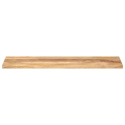 Dessus de table 120x20x2,5cm rectangulaire bois massif manguier 560446560446