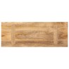 Dessus de table 80x30x3,8 cm rectangulaire bois massif manguier 560452560452