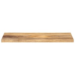 Dessus de table 70x30x3,8 cm rectangulaire bois massif manguier 560453560453