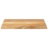Dessus de table 90x50x2,5 cm rectangulaire bois massif manguier 560462560462