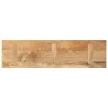 Dessus de table 120x40x2,5cm rectangulaire bois massif manguier 560466560466