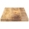 Dessus de table 80x30x2,5 cm rectangulaire bois massif manguier 560477560477
