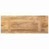 Dessus de table 80x30x2,5 cm rectangulaire bois massif manguier 560477560477