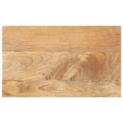 Dessus de table 50x30x2,5 cm rectangulaire bois massif manguier 560478560478