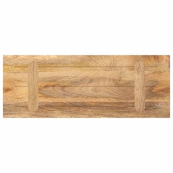 Dessus de table 90x30x2,5 cm rectangulaire bois massif manguier 560479560479