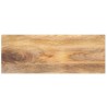 Dessus de table 70x20x2,5 cm rectangulaire bois massif manguier 560481560481