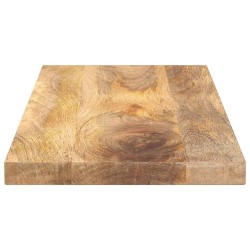 Dessus de table 70x20x2,5 cm rectangulaire bois massif manguier 560481560481