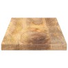 Dessus de table 70x20x2,5 cm rectangulaire bois massif manguier 560481560481