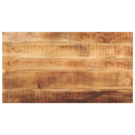 Dessus de table rectangulaire bois massif de manguier brut 560482560482
