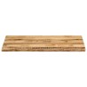 Dessus de table bord vivant 100x60x3,8 cm bois de manguier brut 560489560489