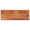 Dessus de table 90x20x3,8 cm rectangulaire bois massif d'acacia 560498560498