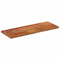 Dessus de table 90x20x3,8 cm rectangulaire bois massif d'acacia 560498560498