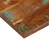 Dessus de table 50x40x2,5 cm rectangulaire bois massif récupéré 560500560500