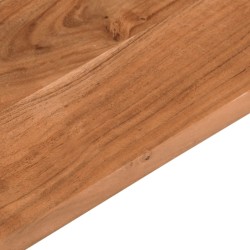 Dessus de table 140x30x3,8cm rectangulaire bois massif d'acacia 560503560503