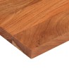 Dessus de table 100x20x3,8cm rectangulaire bois massif d'acacia 560505560505