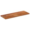 Dessus de table 80x30x3,8 cm rectangulaire bois massif d'acacia 560510560510