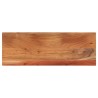 Dessus de table 90x30x3,8 cm rectangulaire bois massif d'acacia 560512560512