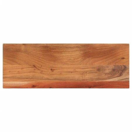 Dessus de table 70x30x3,8 cm rectangulaire bois massif d'acacia 560514560514