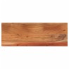 Dessus de table 70x30x3,8 cm rectangulaire bois massif d'acacia 560514560514