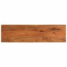 Dessus de table 120x30x3,8cm rectangulaire bois massif d'acacia 560515560515