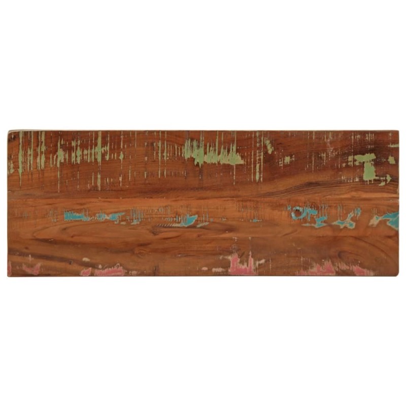 Dessus de table 70x30x3,8 cm rectangulaire bois massif récupéré 560525560525
