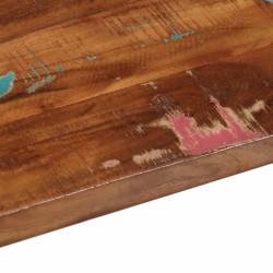 Dessus de table 70x30x3,8 cm rectangulaire bois massif récupéré 560525560525