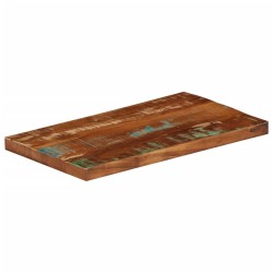Dessus de table 50x20x3,8 cm rectangulaire bois massif récupéré 560530560530