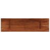 Dessus de table 120x30x3,8cm rectangulaire bois massif récupéré 560544560544