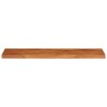 Dessus de table 120x40x3,8cm rectangulaire bois massif d'acacia 560548560548