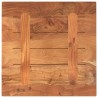Dessus de table 50x50x3,8 cm carré bois massif d'acacia 560552560552