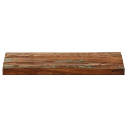 Dessus de table 60x20x2,5 cm rectangulaire bois massif récupéré 560556560556