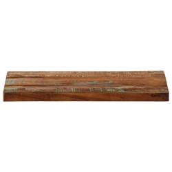 Dessus de table 40x20x2,5 cm rectangulaire bois massif récupéré 560558560558