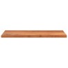 Dessus de table 120x50x3,8cm rectangulaire bois massif d'acacia 560563560563