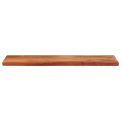 Dessus de table 80x40x3,8 cm rectangulaire bois massif d'acacia 560568560568