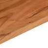 Dessus de table 80x40x3,8 cm rectangulaire bois massif d'acacia 560568560568