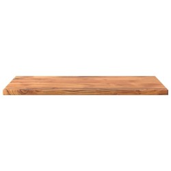 Dessus de table 90x50x3,8 cm rectangulaire bois massif d'acacia 560572560572