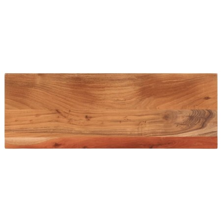Dessus de table 70x20x3,8 cm rectangulaire bois massif d'acacia 560584560584