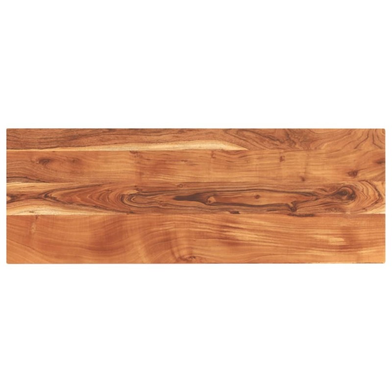 Dessus de table 140x60x2,5cm rectangulaire bois massif d'acacia 560586560586