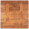 Dessus de table 40x40x3,8 cm carré bois massif d'acacia 560591560591