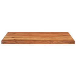 Dessus de table 110x80x3,8cm rectangulaire bois massif d'acacia 560601560601