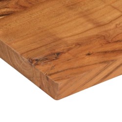 Dessus de table 110x80x3,8cm rectangulaire bois massif d'acacia 560601560601