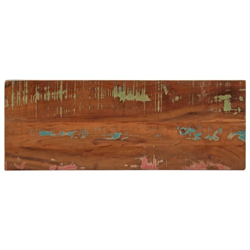 Dessus de table 90x40x3,8 cm rectangulaire bois massif récupéré 560605560605