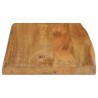 Dessus de table 70x40x2,5 cm bord vivant bois massif manguier 560606560606