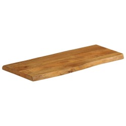 Dessus de table 80x40x2,5 cm bord vivant bois massif manguier 560607560607